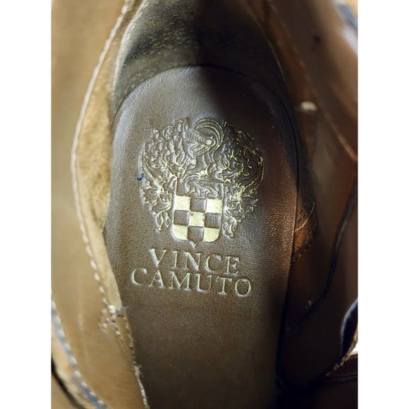 Vince Camuto Linford Boots Womens Size 6M Brown Suede Tasseled Ankle Booties - Picture 9 of 12